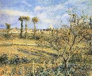 Sunset Camille Pissarro